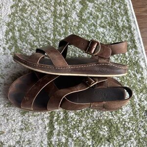 Chaco Women’s Dark Brown Leather Sandals